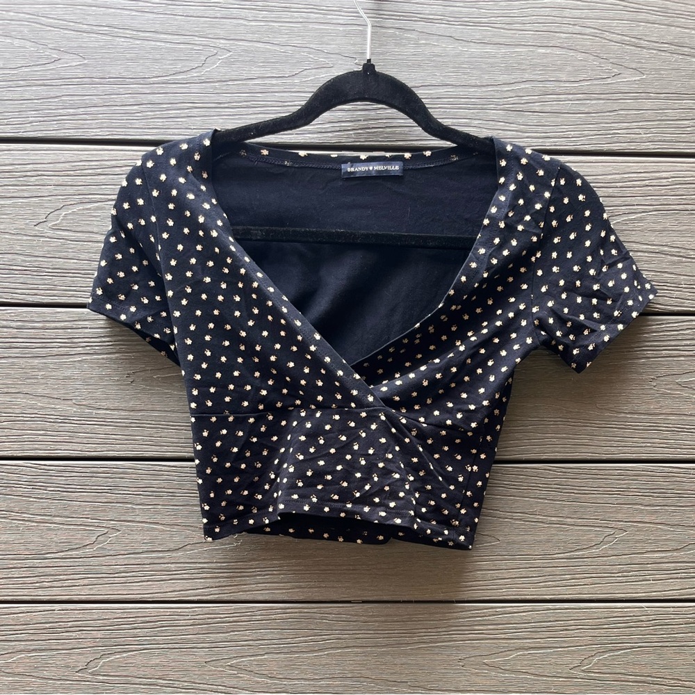 Brandy melville floral top